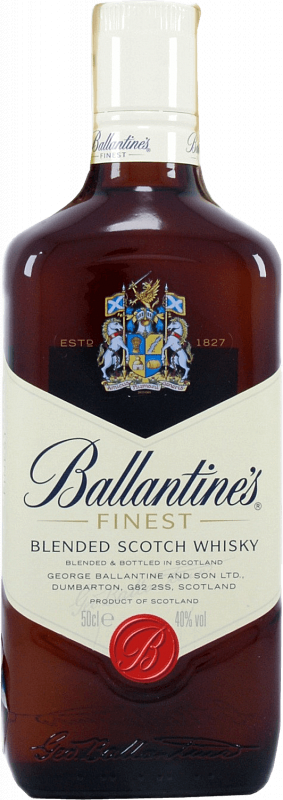 Виски Баллантайнс Файнест купажированный шотландский виски - 0.5 л